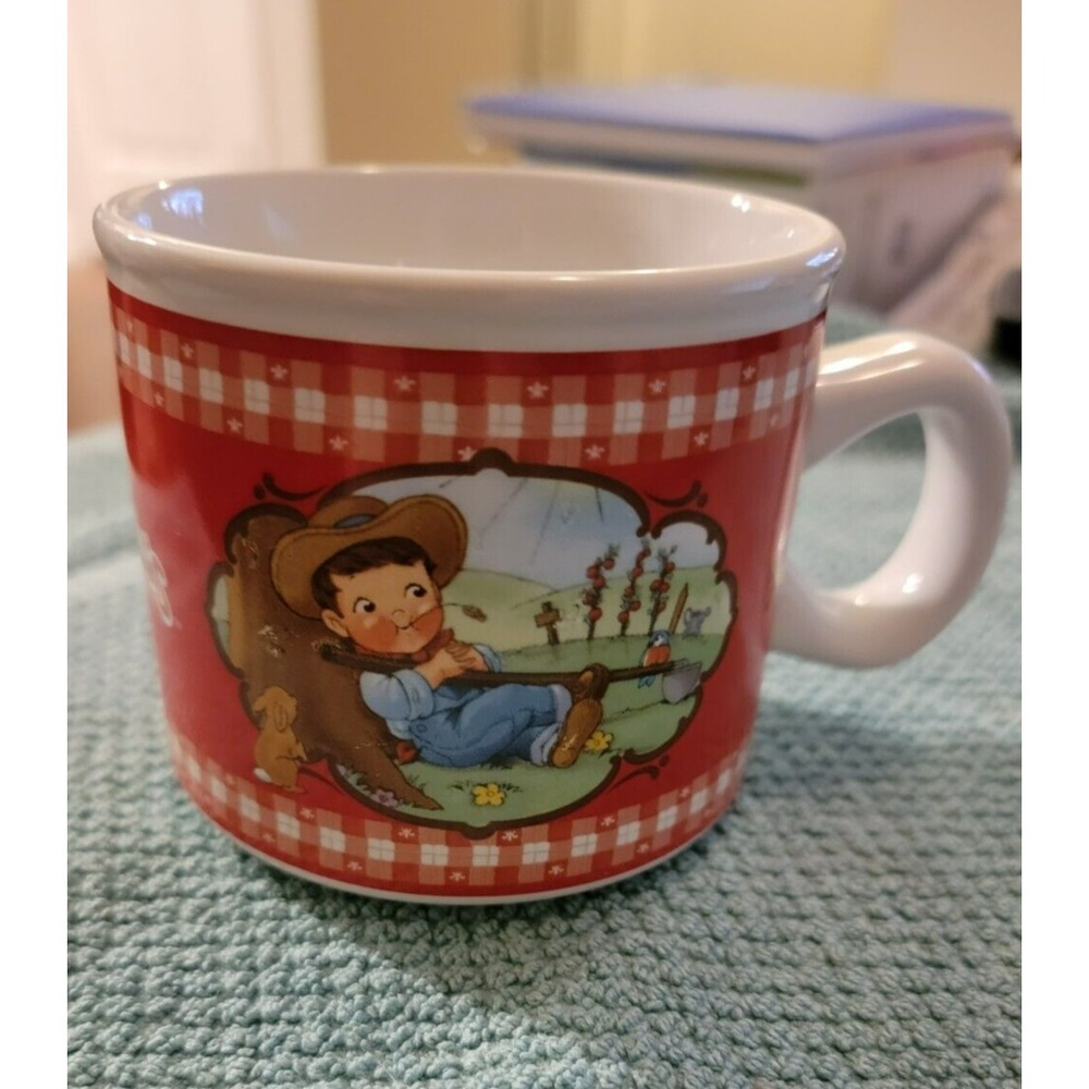 Campbell's ~2002 Houston Harvest 12oz. Kids Soup Cup/Mug‎ #31962